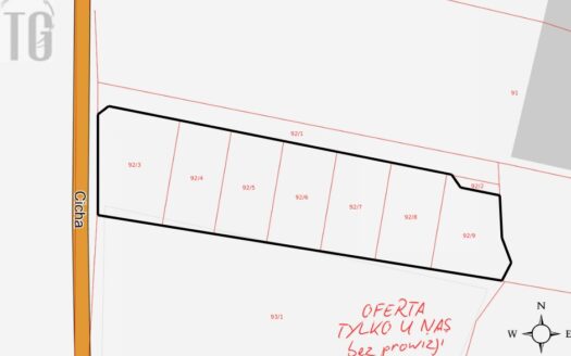 Tanie działki Kolnik z MPZP