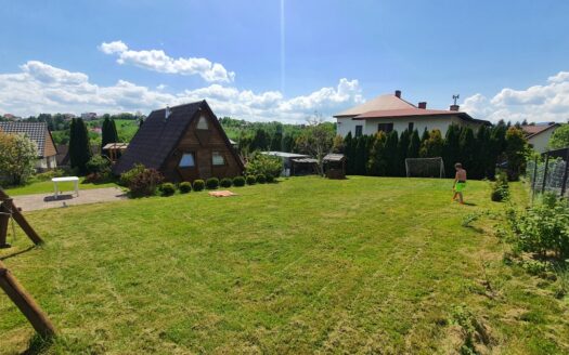 Działka budowlana  domek  Brda, taras 3x5m kominek