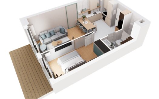 Apartamenty Remedium A.2.12 – gotowy do odbioru