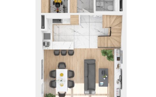 Dom 149 m² z ogrodem i tarasem, Wola Duchacka