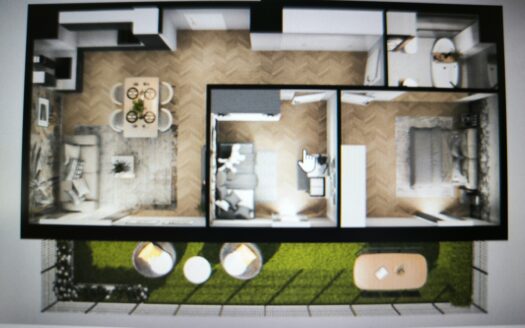 Wyjatkowe mieszkanie z ogrodkiem STAN DEWELOPERSKI