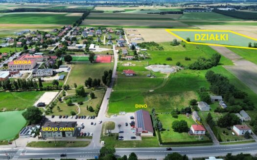 Działka budowlana z MPZP WIŚNIEWO Mława