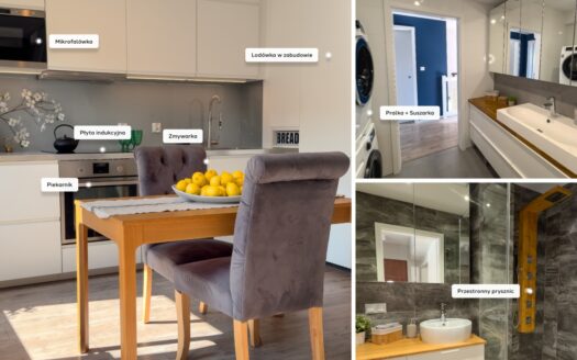 Wyjątkowe dwupoziomowe mieszkanie z klimatyzacją