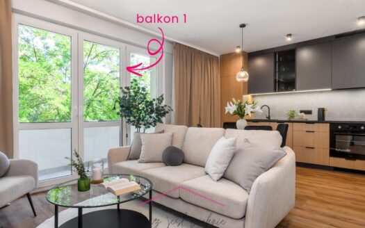 ✩ 3 POKOJE ✩ po remoncie ✩ 2 BALKONY ✩ umeblowane ✩