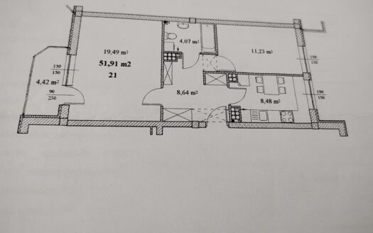 Mieszkanie 2-pokojowe, garaż i miejsce parkingowe.