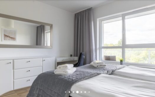 Apartament z dostępem do sauny, siłowni i kortu