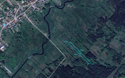 Działka rolna 1200m2, Sławsko, gmina Sławno