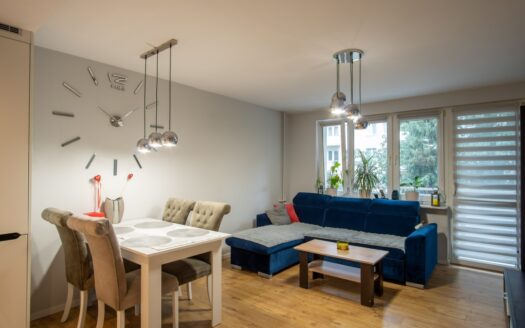 Mieszkanie 48 m² po remoncie z widokiem na zieleń