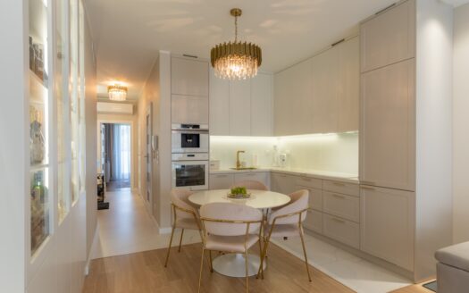 Apartament w Wilanowie z widokiem na zieleń