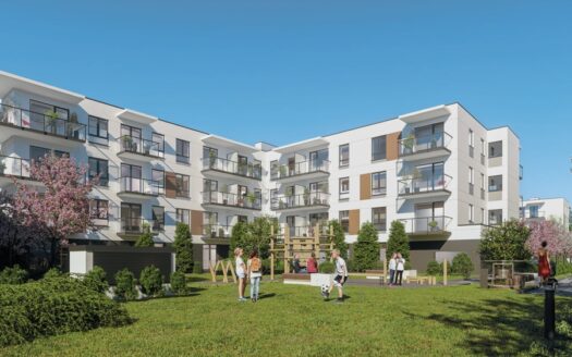 Kawalerka Ursynów Mokotów – niska zabudowa, zieleń