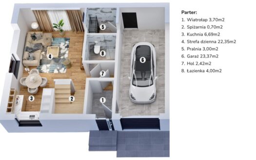 Dom 130m pod Warszawą, działka 600m2, bezpośrednio
