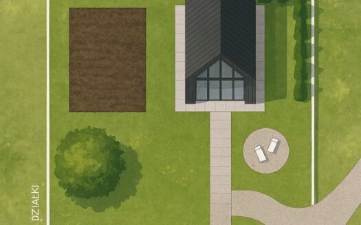 dom w stylu nowoczesna stodoła