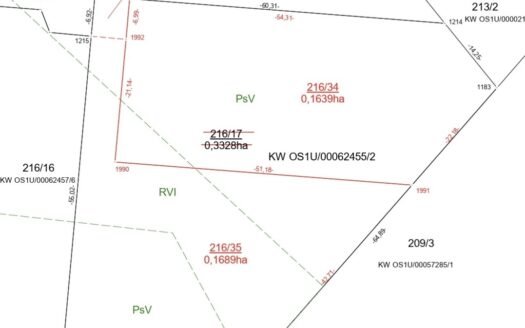 Działka bud 216/34 na osiedlu zamknięty k.Nasielsk