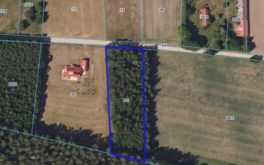 Działka budowlana z WZ,gm. Rajgród, pow. grajewski