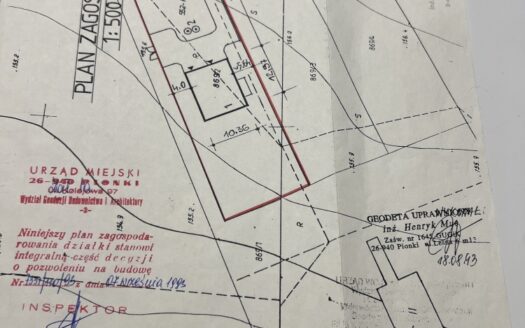 Sprzedam działkę budowlaną