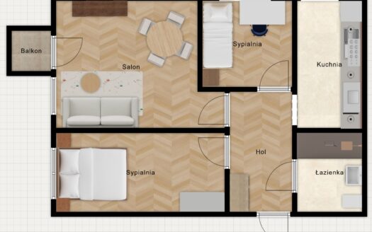 3 pokoje po remoncie, oddzielna kuchnia,Saska Kępa