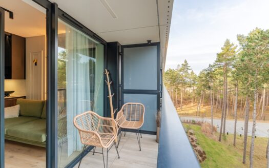 Apartament Rogowo Shellter 3p widok garaż bez pośr