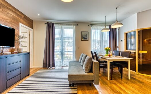 Apartament górski z sauną 3 pokojowy z parkingiem