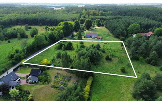 Działka JEZIORO Orkusz Laskowice