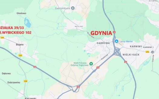 ***BOJANO***DZIAŁKA BUDOWLANA*** UL.WYBICKIEGO