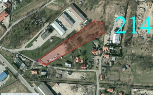 Działka z WZ w strefie usług.-magaz. w Przemyślu