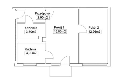 Mieszkanie 2 pokojowe, Zgierz ul.Gałczyńskiego