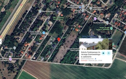 Działka budowlana 924 m² z uchwalonym MPZP