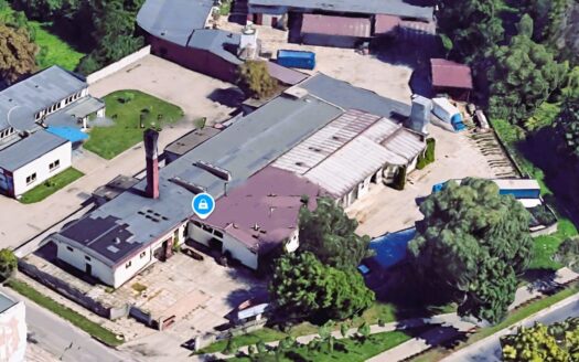 Nieruchomość przemysłowa z zakładem drzewnym