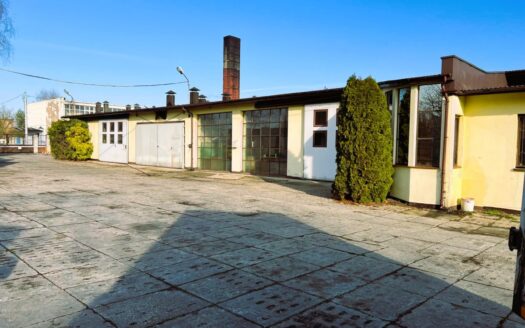 Nieruchomość przemysłowa z zakładem drzewnym