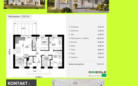 Domy od 52 do 152m2 – różny przedział cenowy
