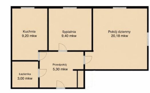 47 mkw, 2 pokoje, Stara Ochota, ul. Grójecka 70