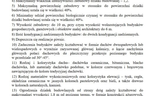 Działka 9 710 m² – Komorniki / Działdowo