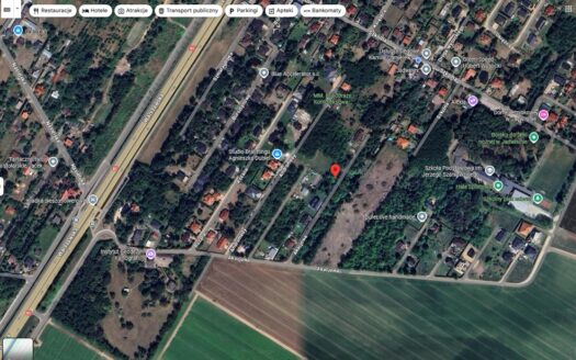 Działka budowlana 924 m² z uchwalonym MPZP