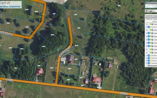 Działka 1078 m2 MPZP pod bliźniak Żabia Wola