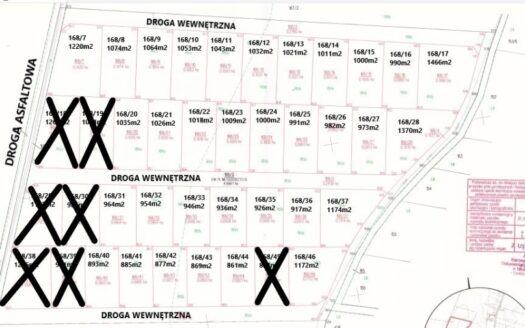 Działka budowlana z MPZP WIŚNIEWO Mława