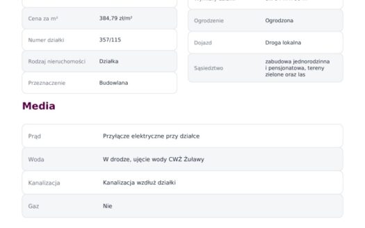 Działka budowlana blisko morza, Sztutowo-pomorskie