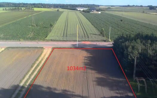 Działka budowlana Czyżew bezpośrednio 1000M2, MPZP