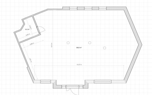 Lokal użytkowy 101m2 +5 piwnic – Gdynia Dąbrowa