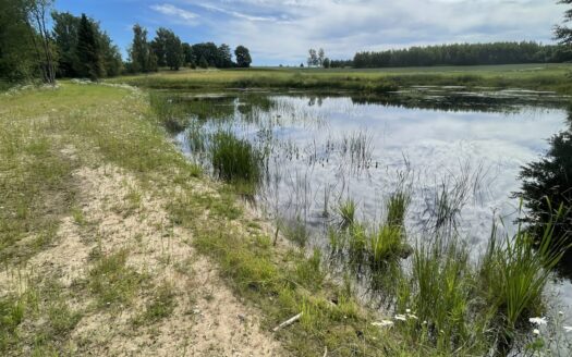 1,56ha DZIAŁKA BUDOWLANA ZE STAWEM 35min od Gdańsk