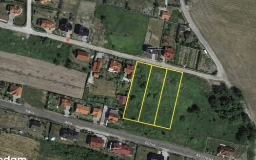 Dobrzykowice Polna działki 1250 m 3 działki media