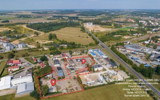 Nieruchomość komercyjna Nidzica warmińsko-mazurskie