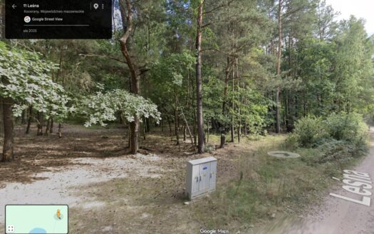 Działka z wejściem do lasu – 40 min do Warszawy