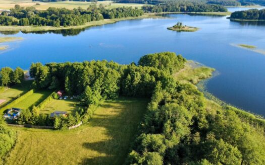 Działka nad wodą-3029 m2 z linią brzegową