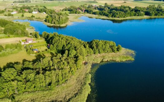 Działka nad wodą-3029 m2 z linią brzegową