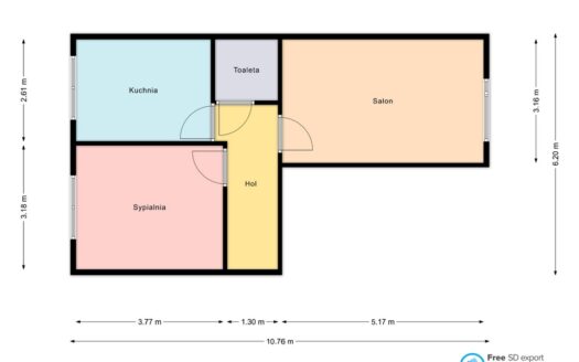 Czeladź, Tuwima | 2 pokoje 47 m², balkon, piwnica