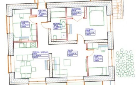 4 POKOJE | 71,71m² +TARAS 18,75m² |PARKING W CENIE