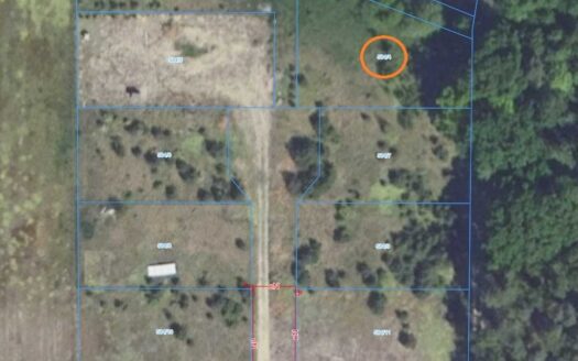 Działka budowlana 866m² przy lesie.