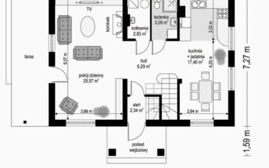 Sprzedam gotowy biznes: 1,5ha+ dom 120m2+ 2x domki