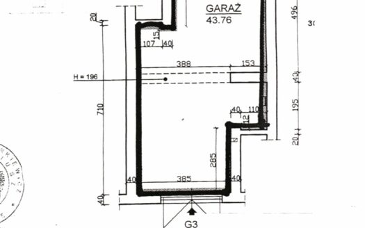 GARAŹ 44 m2 os. ALBERTYŃSKIE 26 MAGAZYN / WARSZTAT