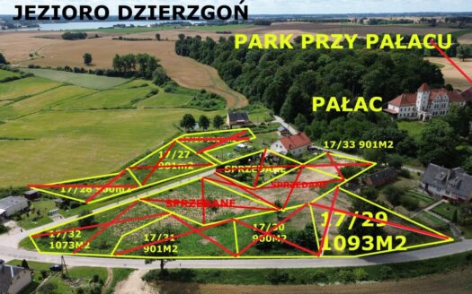Działka budowlana nad jeziorem Balewo